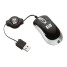 HP Ultra Mini Optical Mouse with Retractable Cord - mouse PF725A